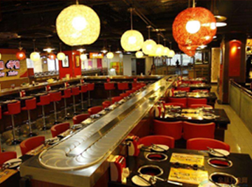 What materials are used in rotary hot pot equipment?