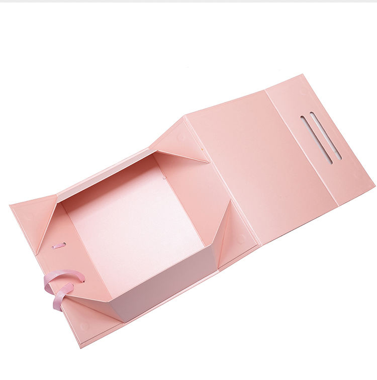 Eco-Friendly Paper Gift Box with Handle – Customizable Luxury Packaging