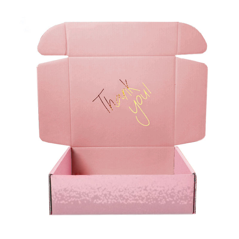 Custom Logo Corrugated Folding Mailer Box – Eco-Friendly Shipping Packaging