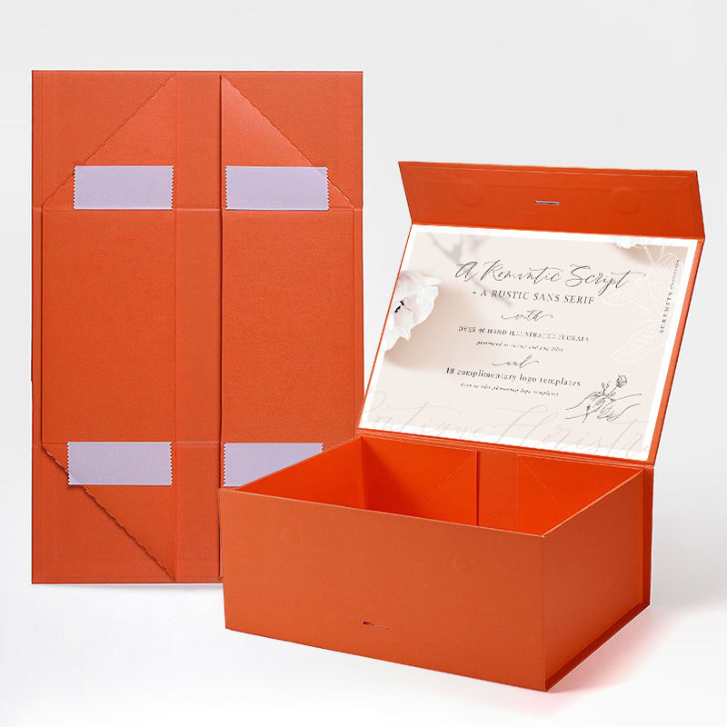 Custom Logo Magnetic Gift Box | Luxury Paper Board Folding Packaging