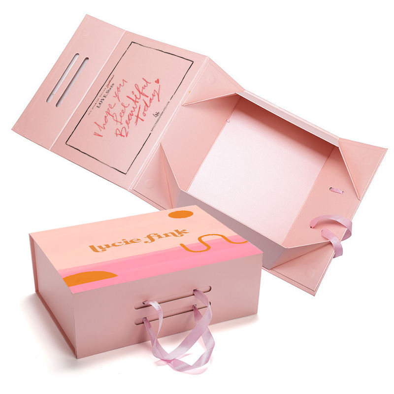 Custom Logo Magnetic Gift Box | Luxury Paper Board Folding Packaging