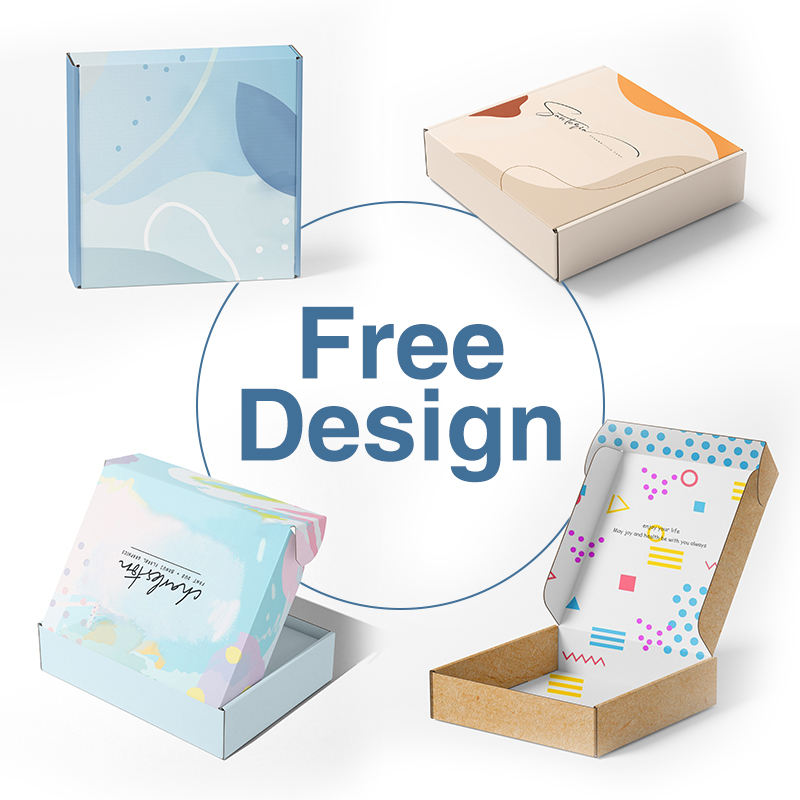 Custom Rigid Corrugated Cardboard Gift Box for Apparel Packaging