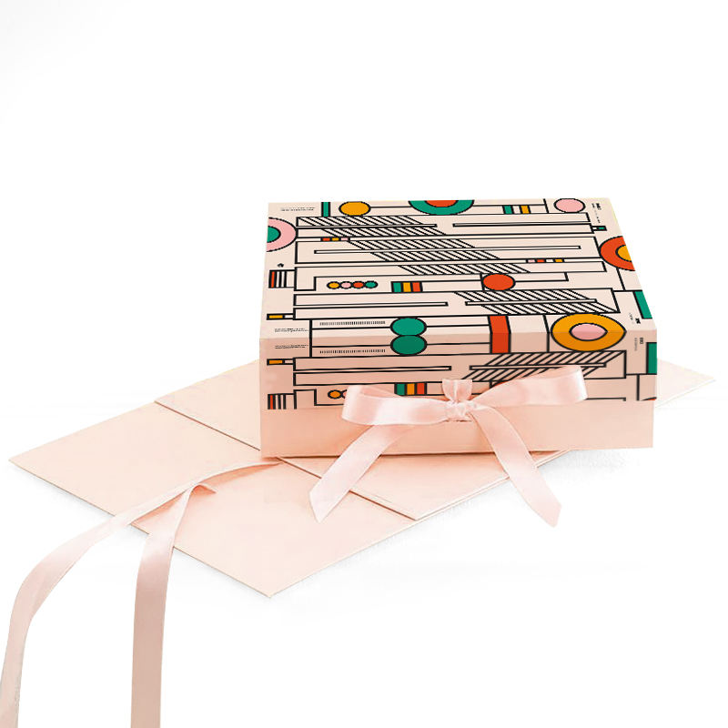 Custom Logo Magnetic Gift Box | Luxury Paper Board Folding Packaging