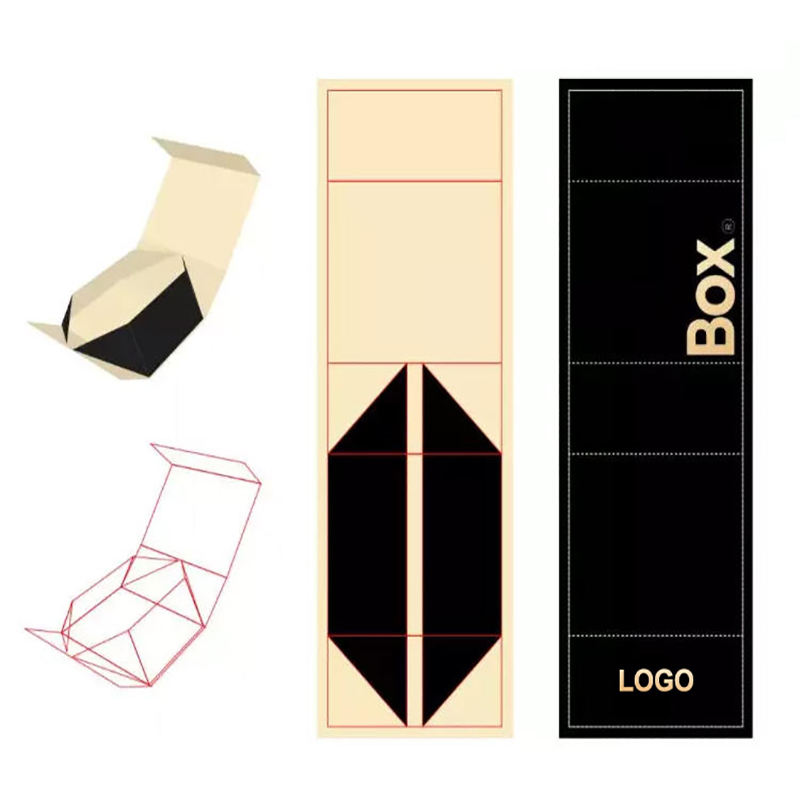 Custom Magnetic Closure Gift Box Set with Mirror – Rose Gold, Eco-Friendly
