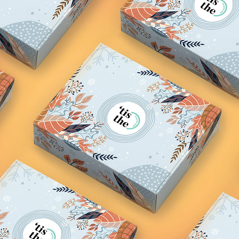Custom Rigid Corrugated Cardboard Gift Box for Apparel Packaging