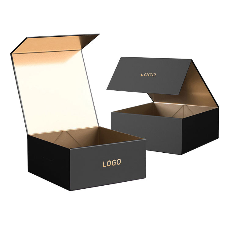 Custom Magnetic Closure Gift Box Set with Mirror – Rose Gold, Eco-Friendly