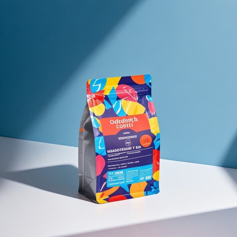Custom Logo Coffee Bag with Valve - Aluminum Foil Mylar Stand Up Pouch, Resealable Zipper, 12oz 16oz