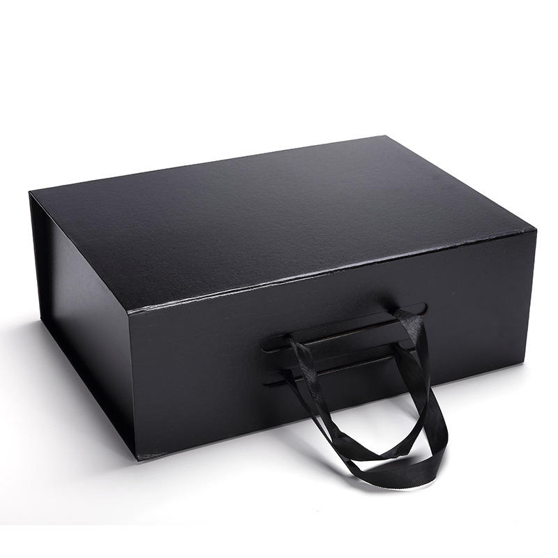 Eco-Friendly Paper Gift Box with Handle – Customizable Luxury Packaging