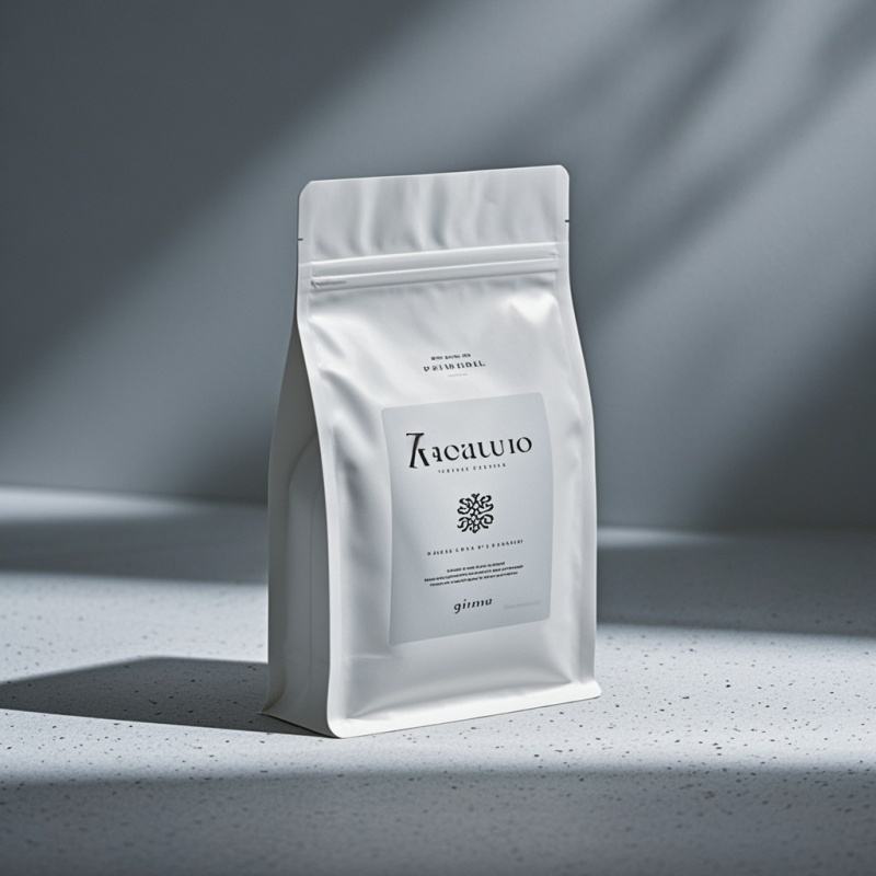 Custom Logo Coffee Bag with Valve - Aluminum Foil Mylar Stand Up Pouch, Resealable Zipper, 12oz 16oz