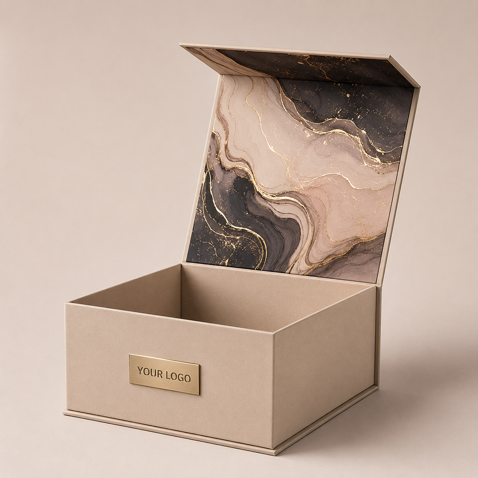Premium Custom Logo Luxury Large Matte Rigid Paper Cardboard High-End Empty Magnetic Folding Closure Gift Box Packaging