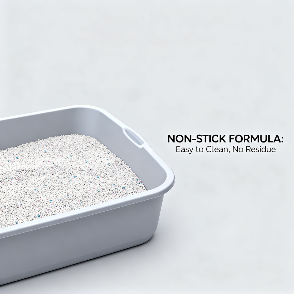 Eco-Friendly Lavender Scented Bentonite Cat Litter – Strong Clumping & Odor Control