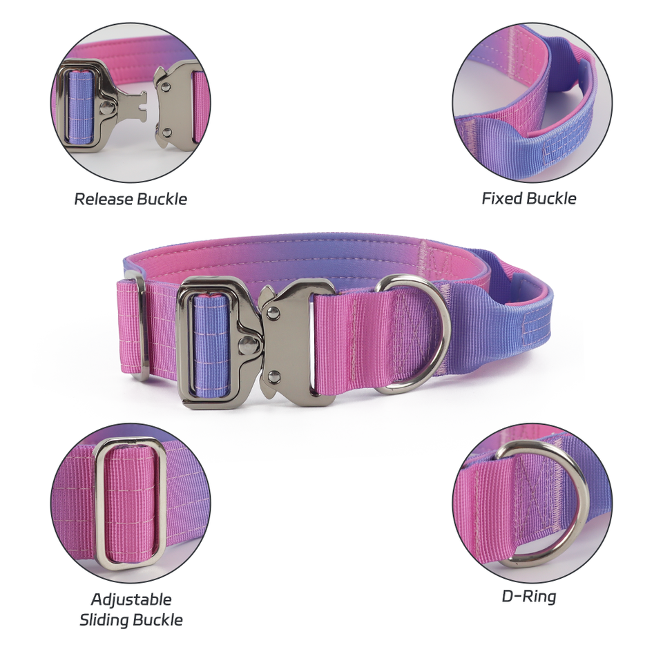 Custom Anti-Pull Dog Y-Shape Harness with Neoprene Padding for Medium & Large Dogs