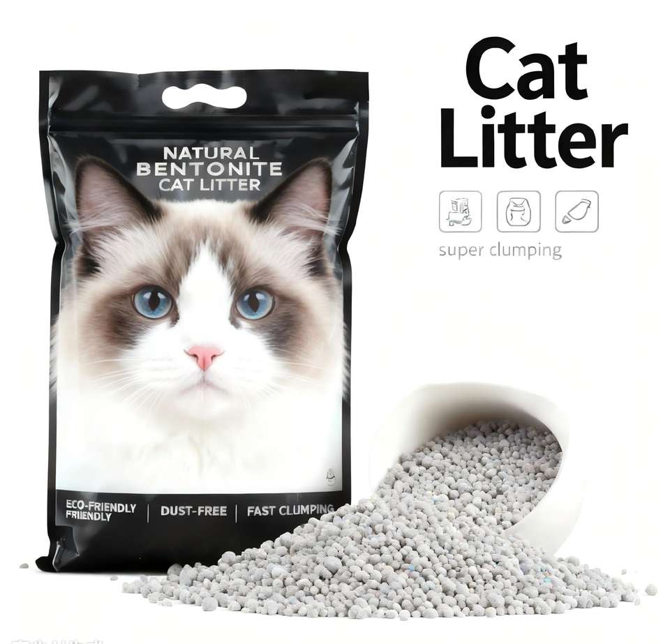 Eco-Friendly Lavender Scented Bentonite Cat Litter – Strong Clumping & Odor Control