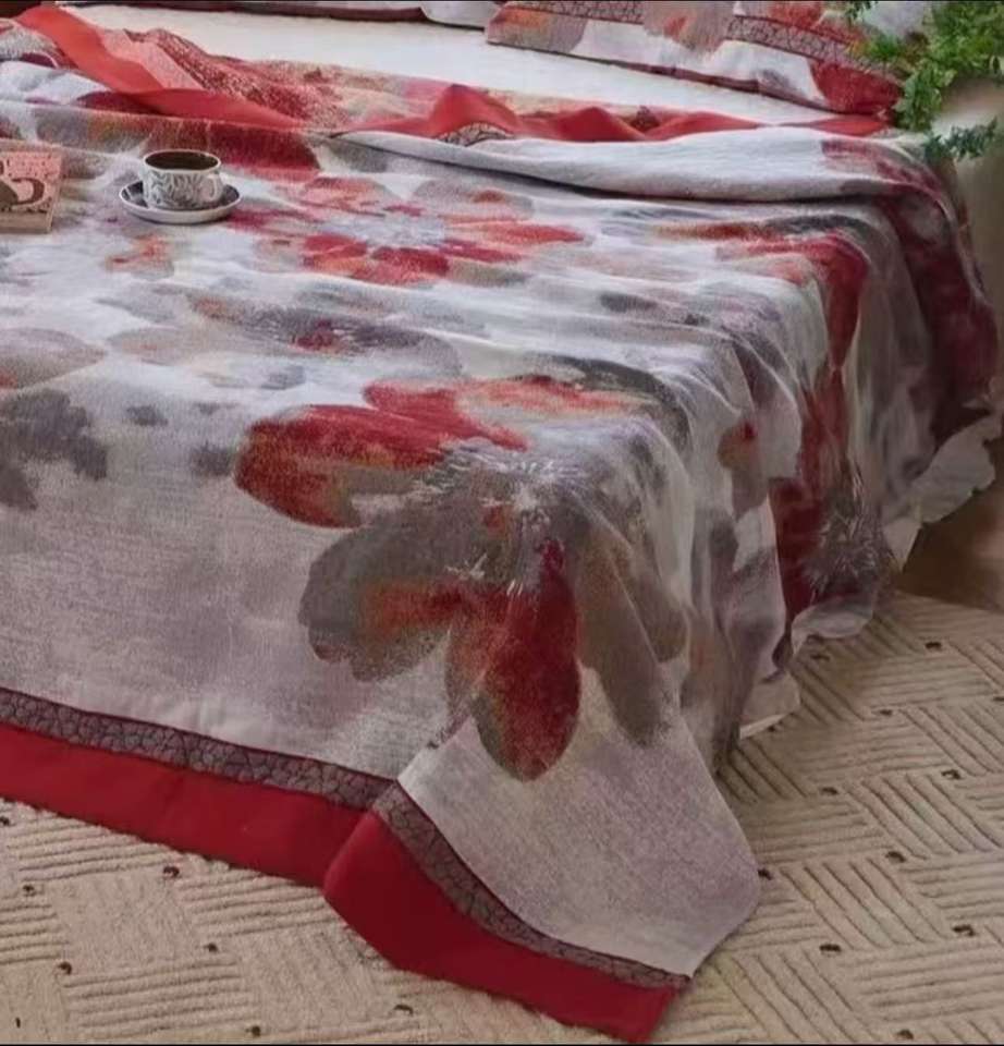 Eco-Friendly Luxury Woven Knit Blanket – Soft, Thick & Comfortable