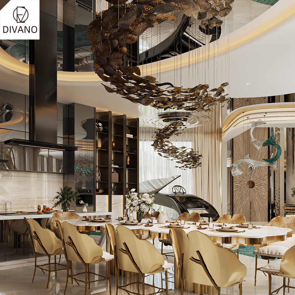 Luxury 3D Interior Design & Whole House Furniture Solutions for Hotels & Villas