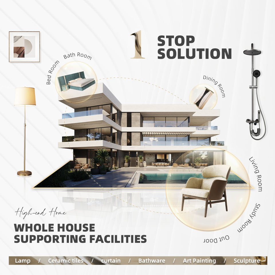 Luxury 3D Rendering Interior Design Service for Villas & Hotels