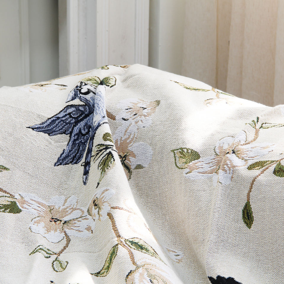 Custom Woven Tapestry Blanket – Vintage Fringe Home Decor