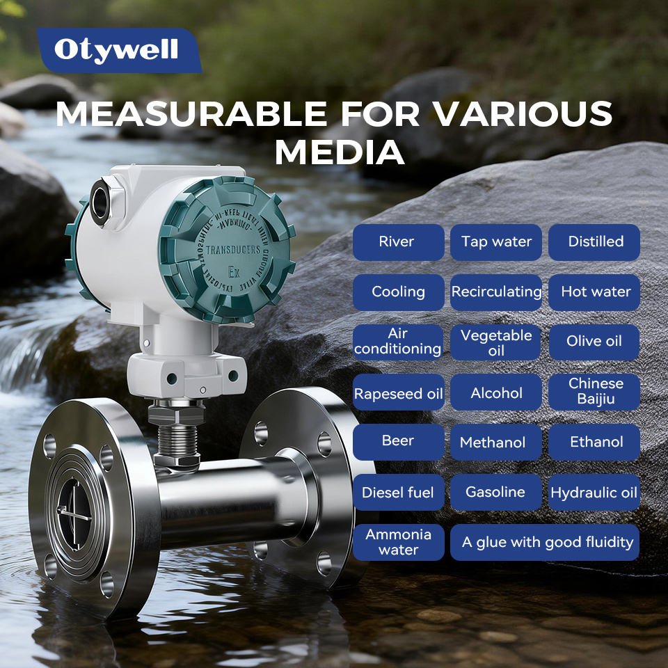 Industrial Turbine Flow Meter 4-20mA for Oil, Gas & Water Treatment