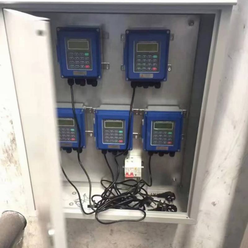 Smart TUF-2000 Wall Mounted Ultrasonic Flow Meter DN25-DN300 for Liquid Flow Monitoring