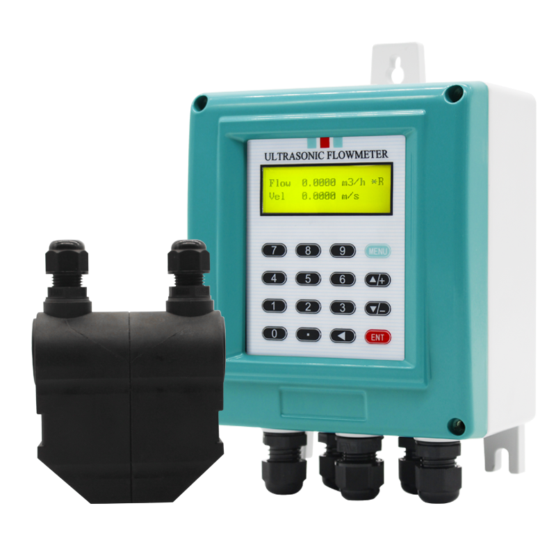 Wall-Mounted Ultrasonic Flow Meter with SD Card Data Logging