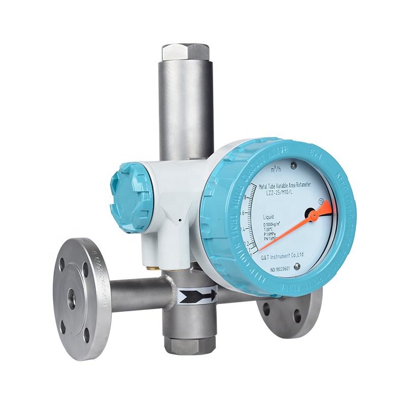 SS304 Metal Tube Rotameter for Palm Oil & Heavy Fuel Flow Measurement