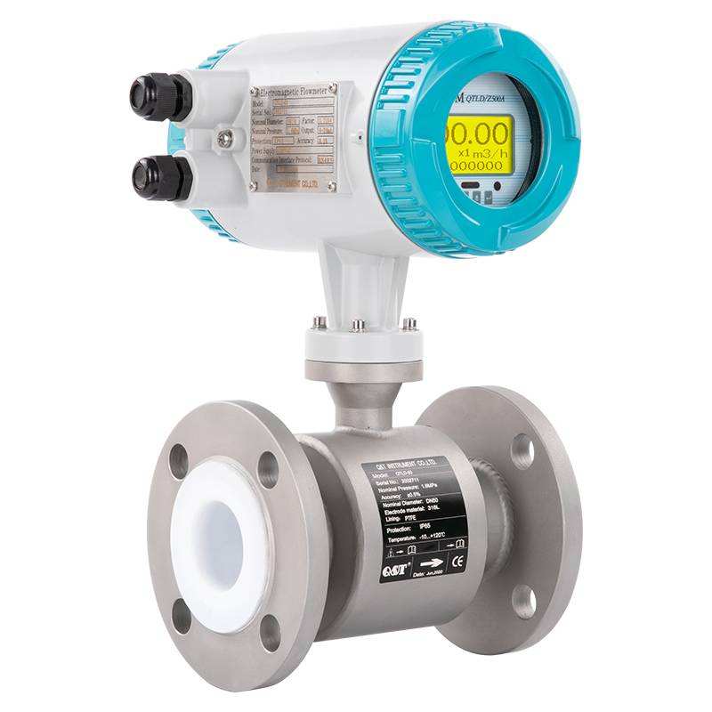 Q&T QTLD DN50 Magnetic Flow Meter Stainless Steel Water Instrument with Profibus Support