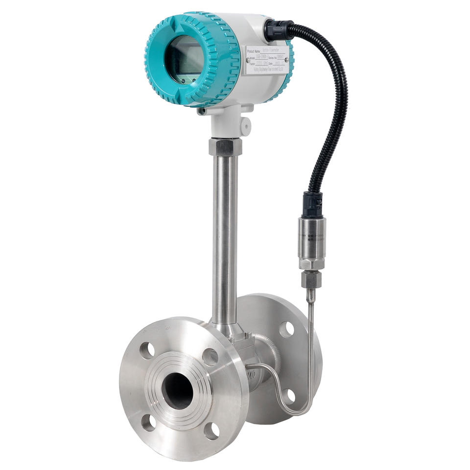 Stainless Steel Vortex Flowmeter for Water, Air, Oil & Gas – IP65/IP67, High Temp