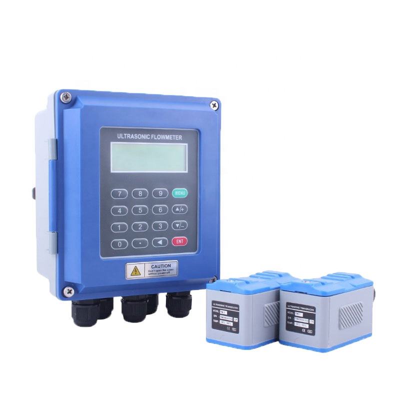 Smart TUF-2000 Wall Mounted Ultrasonic Flow Meter DN25-DN300 for Liquid Flow Monitoring