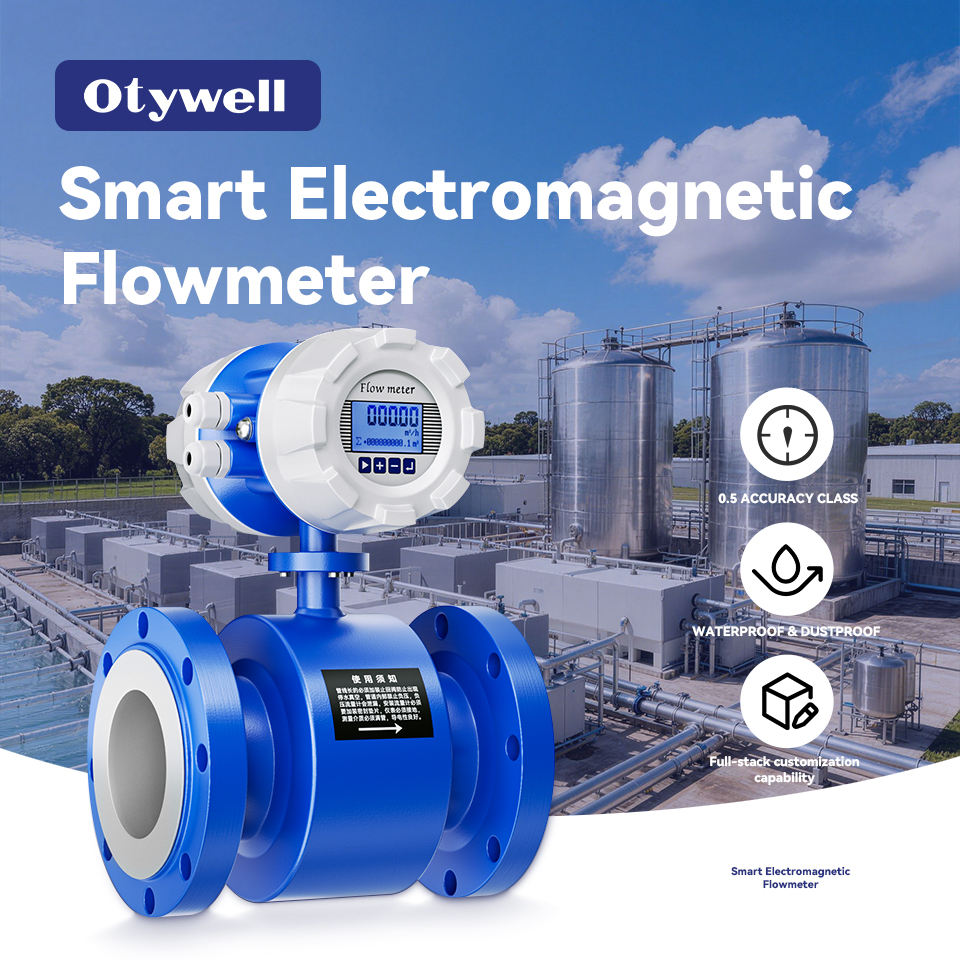 Remote Type Electromagnetic Flowmeter with Customizable Materials