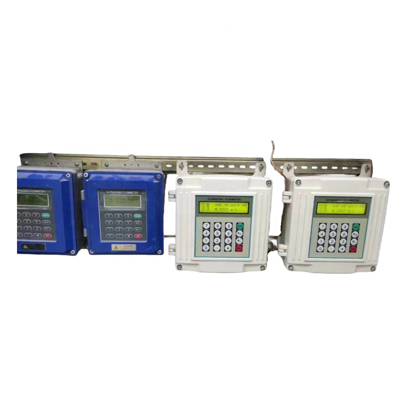 Smart TUF-2000 Wall Mounted Ultrasonic Flow Meter DN25-DN300 for Liquid Flow Monitoring