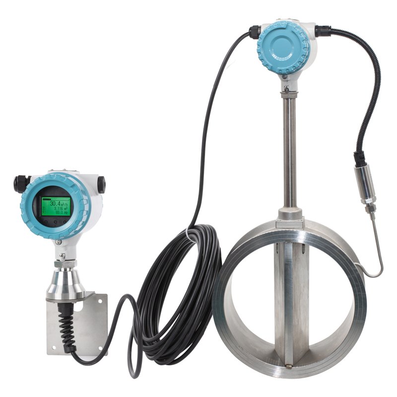 Stainless Steel Vortex Flowmeter for Water, Air, Oil & Gas – IP65/IP67, High Temp