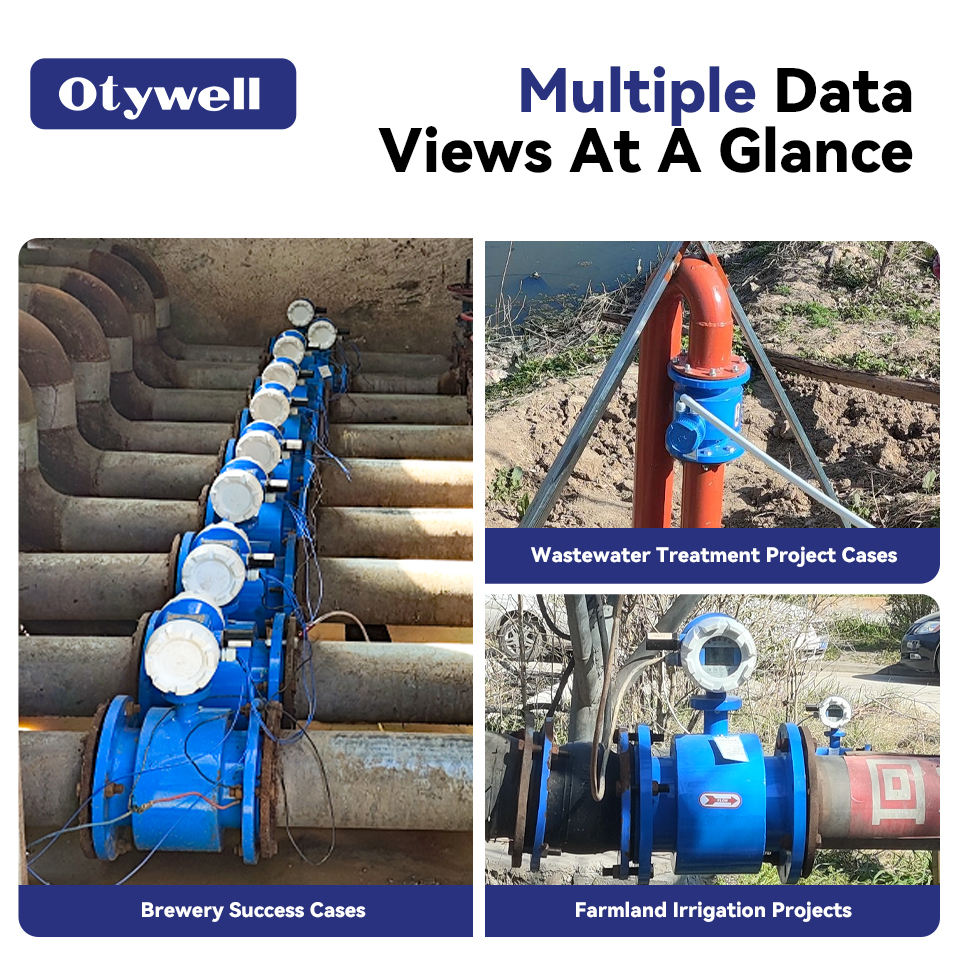 Otywell Industrial Electromagnetic Flowmeter – Exmd II CT4 Explosion Proof, IP65/IP67/IP68