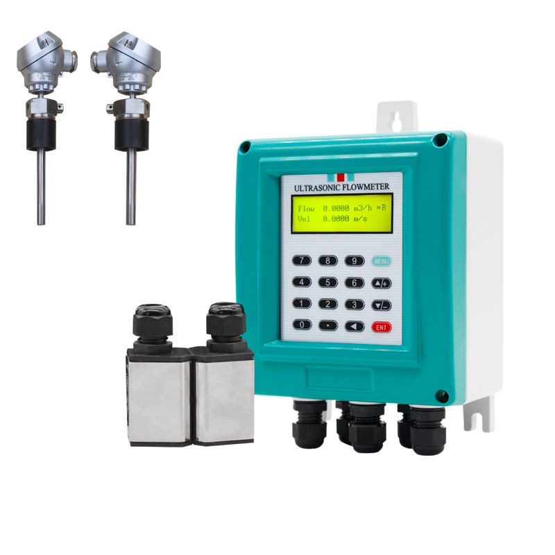 Wall-Mounted Ultrasonic Flow Meter with SD Card Data Logging