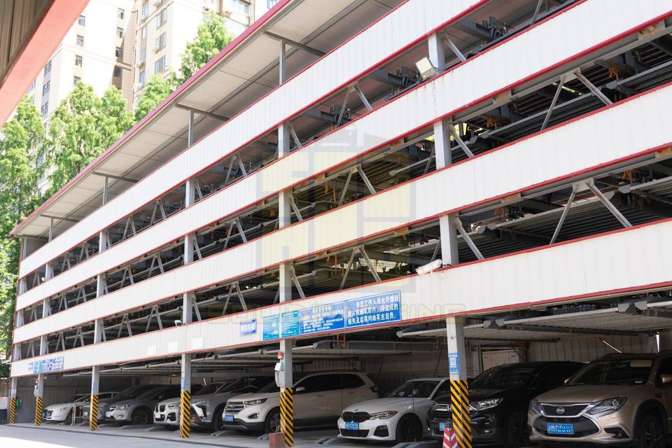 Multi-Level Smart Automatic Car Parking System with Steel Lift