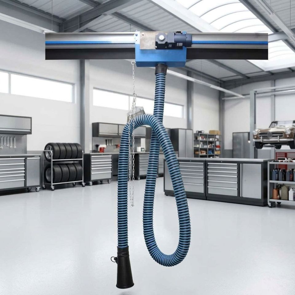 Fengshen Complete Sliding Rail Exhaust Extraction System for Workshops