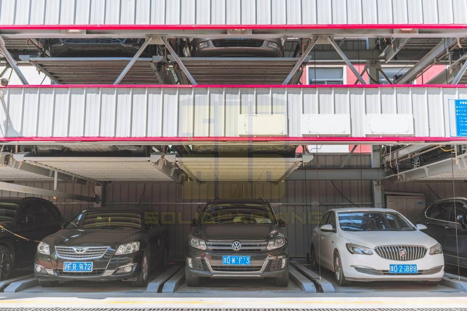 Multi-Level Smart Automatic Car Parking System with Steel Lift
