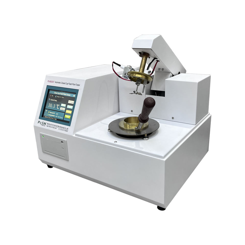 Pensky Martens Closed Cup Flash Point Tester ASTM D93, 400°C Range