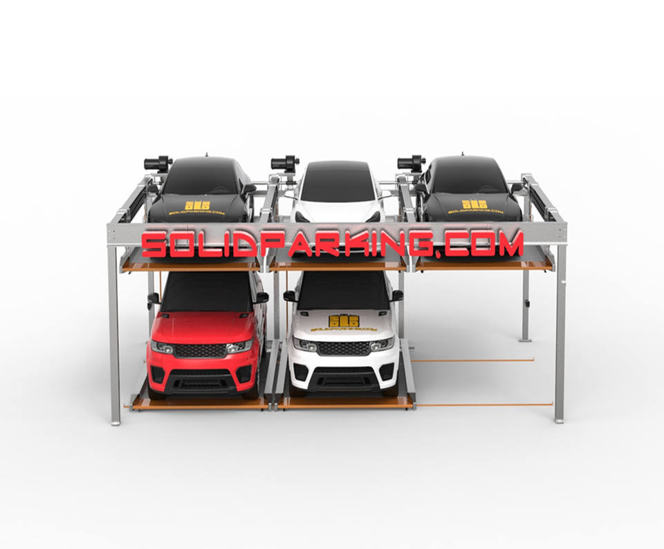 Multi-Level Smart Automatic Car Parking System with Steel Lift