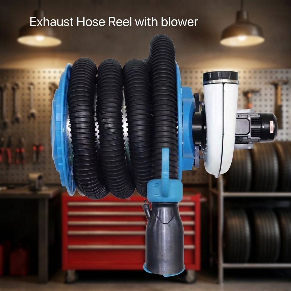 Precision Workshop Exhaust Extraction System with Power Blower