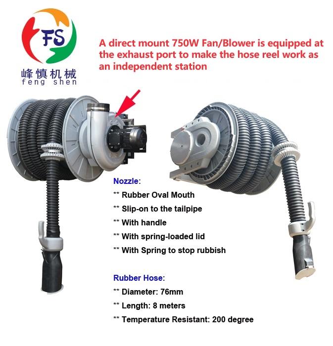 Precision Workshop Exhaust Extraction System with Power Blower