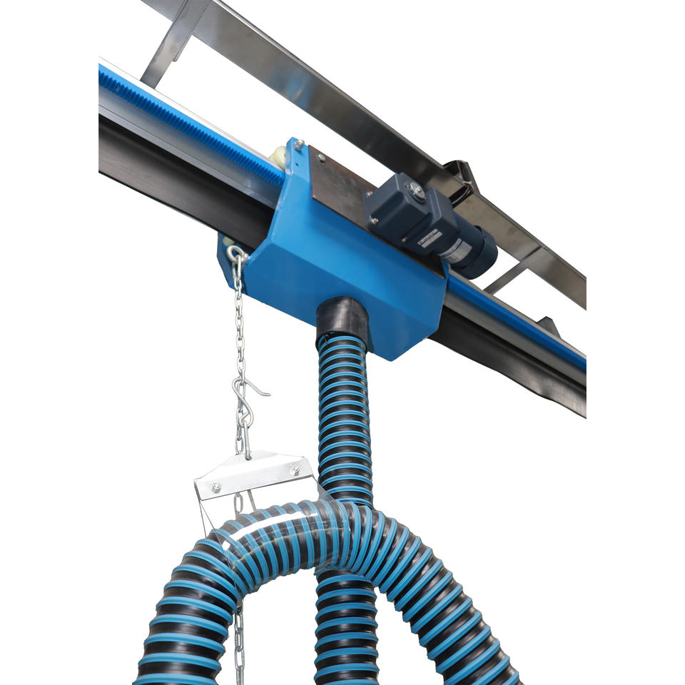 Fengshen Complete Sliding Rail Exhaust Extraction System for Workshops