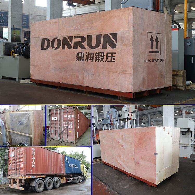 315T Four-Column Hydraulic Deep Drawing Press for Salt Block Production