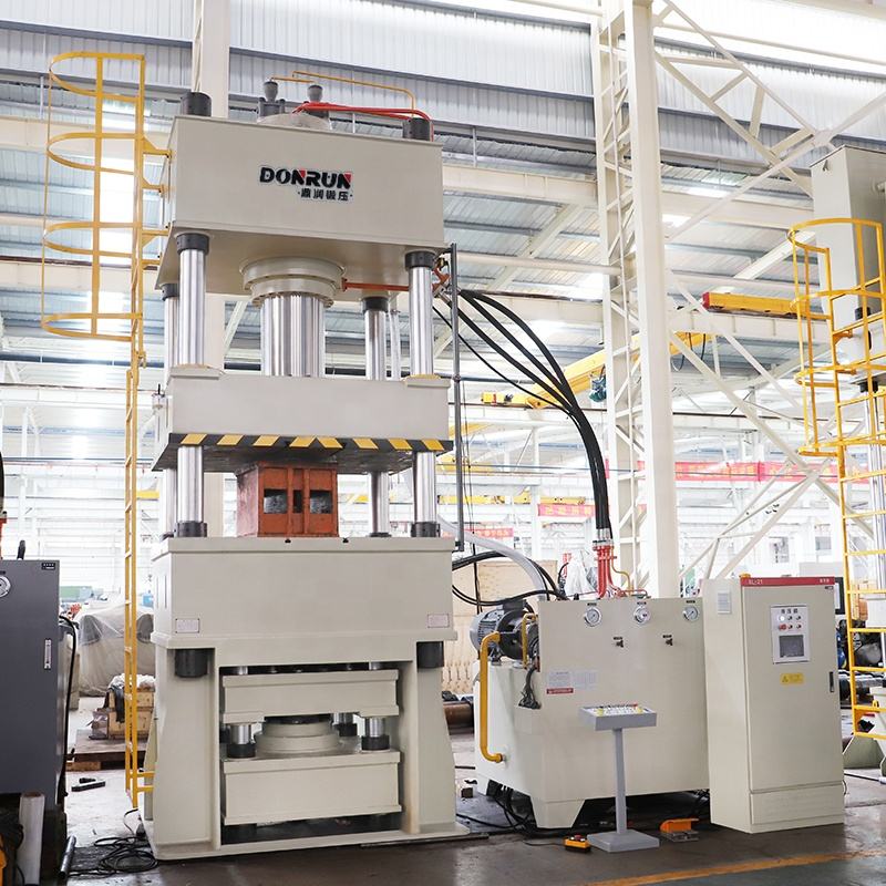 315T Four-Column Hydraulic Deep Drawing Press for Salt Block Production