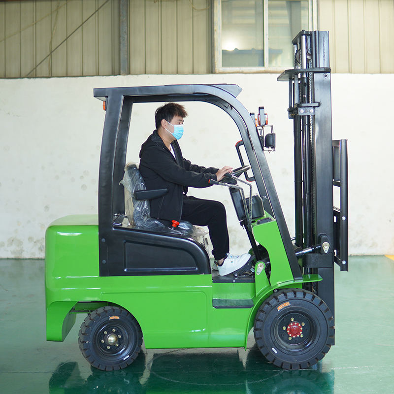 1 Ton Electric Forklift | Eco-Friendly Warehouse Logistics with CE
