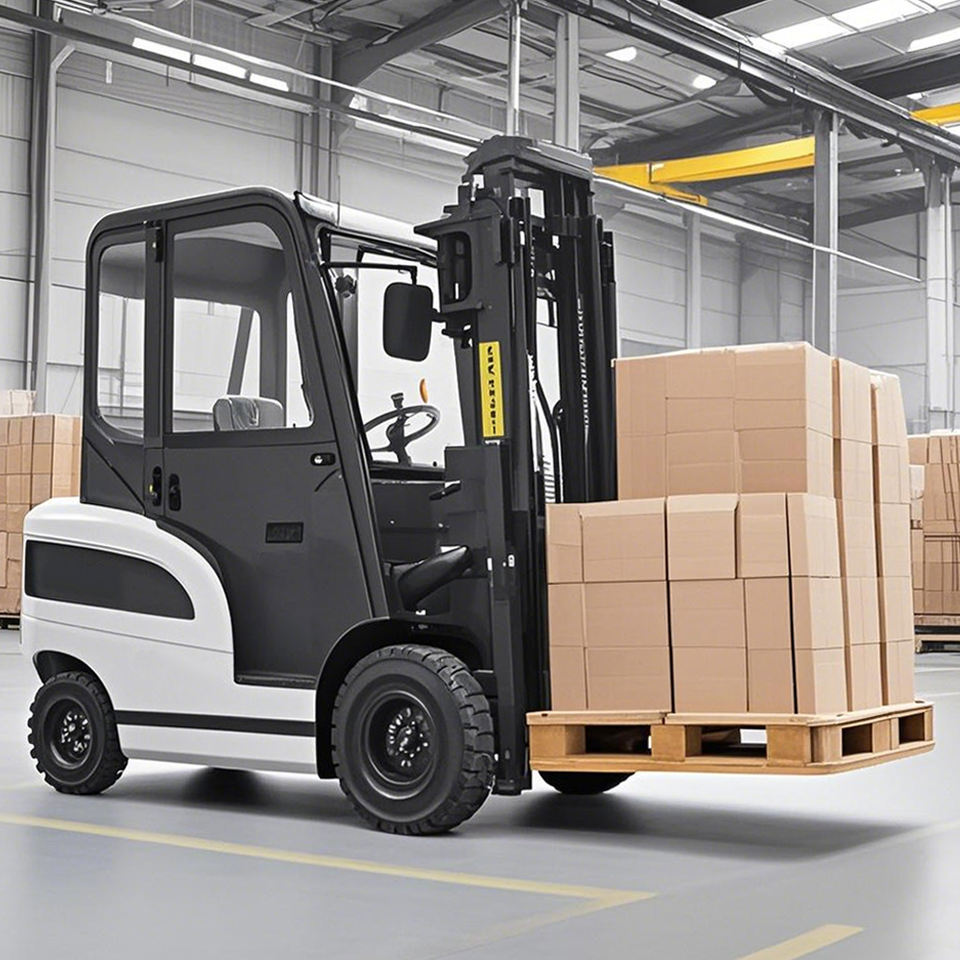 Eco-Friendly Electric Forklift 1-5 Ton Battery Powered Forklift