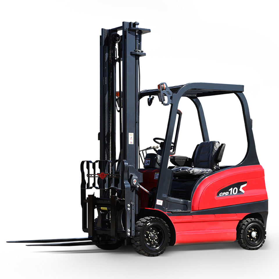 1.5T-3T Electric Mini Forklift with Telescopic Boom & Off-Road Capability