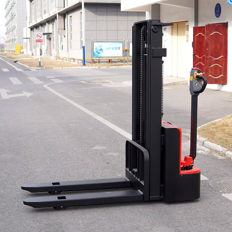 1.2T/1.5T Electric Stacker Pallet Forklift - Energy-Saving & Portable for Warehouse
