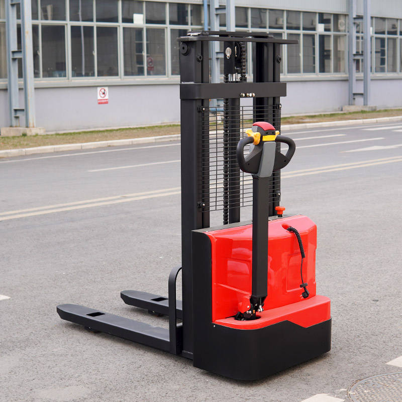 1.2T/1.5T Electric Stacker Pallet Forklift - Energy-Saving & Portable for Warehouse