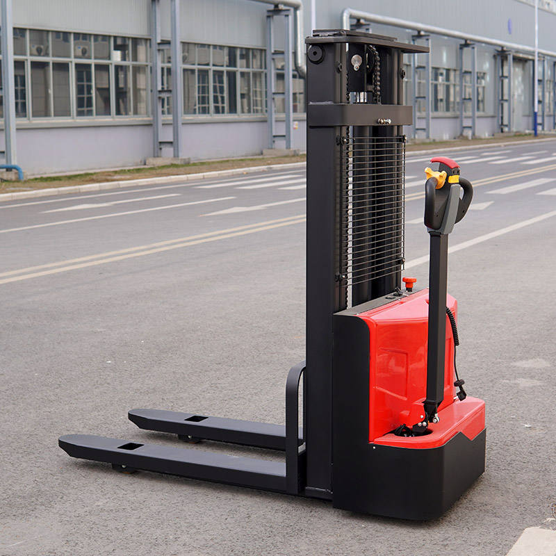 1.2T/1.5T Electric Stacker Pallet Forklift - Energy-Saving & Portable for Warehouse