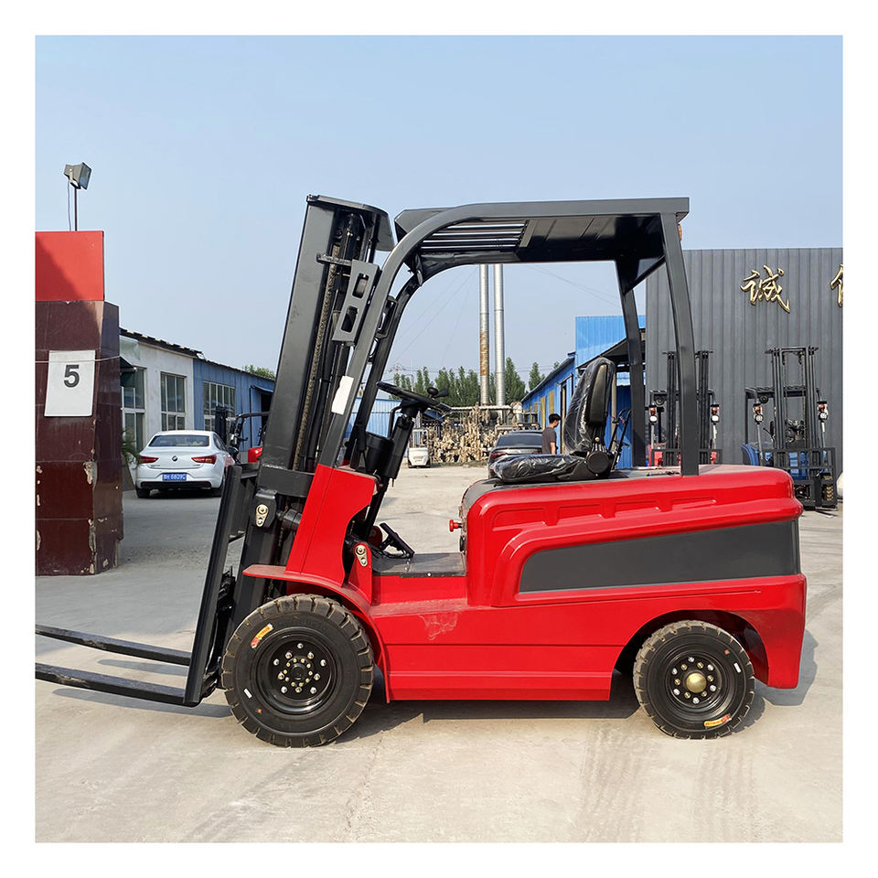 1.5T-3T Electric Mini Forklift with Telescopic Boom & Off-Road Capability